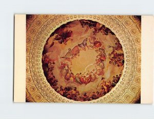 Postcard Heroic Figures, Apotheosis of Washington, Capitol, Washington, D. C.