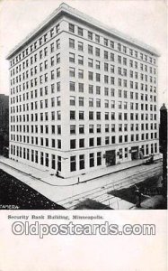 Security Bank Building Minneapolis, Minn, USA 1908 