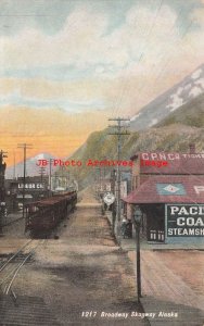 AK, Skagway, Alaska, Broadway, Pacific Coast Steamship Company Ticket Office