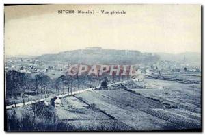 Old Postcard Bitche Vue Generale