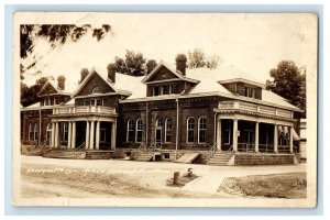 c1910's Marion Nation Sanitarium Indiana IN RPPC Photo Unposted Vintage Postcard 