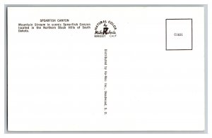 Postcard SD Spearfish Canyon Black Hills South Dakota 