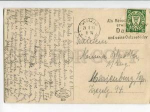 271088 POLAND DANZIG Gdansk Reischlage Frauengasse 1933 y RPPC