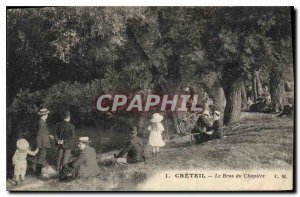 Old Postcard Creteil Chapter Arm