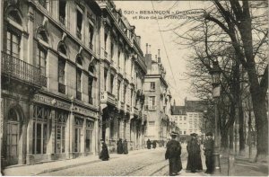 CPA Besancon Granvelle et Rue de la Prefecture FRANCE (1099024)