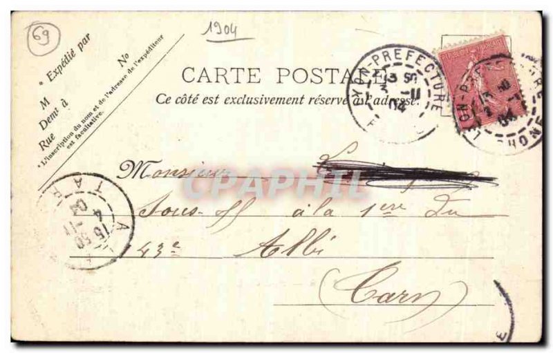 Old Postcard Lyon Bridge College