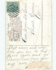 Divided-Back ROMANTIC COUPLE Great Postcard AA7615