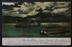 Ohio River by Moonlight - 1905