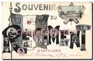 Old Postcard Toul memory of the 39th Artillery Regiment On