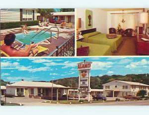 Pre-1980 OLD CARS & ALAMO FRIENDSHIP INN MOTEL Iowa City Iowa IA s7617@