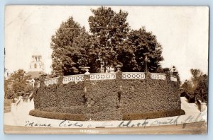 Kansas City Missouri MO Postcard RPPC Photo View Of Paseo 1910 Posted Antique