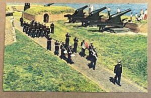 VINTAGE UNUSED POSTCARD - FORT McHENRY GUARD, BALTIMORE, MD