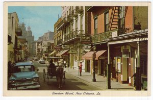 New Orleans, La., Bourbon Street