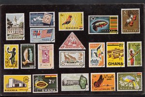 Hobbies Postcard - African Stamps - Greetings From The Stamp Show  V1123