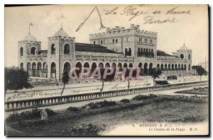 Old Postcard Hendaye Casino de la Plage