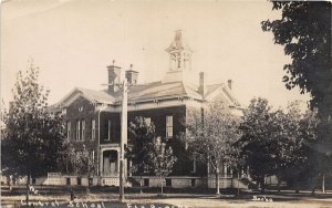 J60/ Elk Rapids Michigan RPPC Postcard c1910 Central School Beebe Image 47