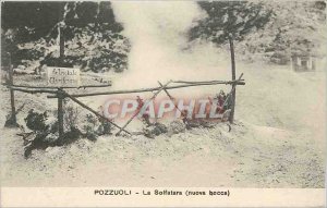 Old Postcard Pozzuoli The Solfatara (Bocca Nuova)