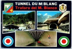 Postcard - The Mont Blanc Tunnel