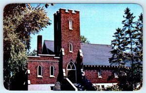 FORT FRANCES, Ontario Canada ~ ST. JOHN'S ANGLICAN CHURCH c1950s-60s Postcard