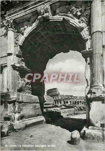 Postcard Modern Roma Il Colosseo di Tito Dall'Arco