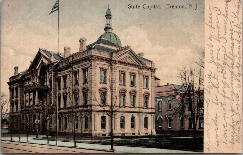 Postcard State Capitol in Trenton, New Jersey~139253