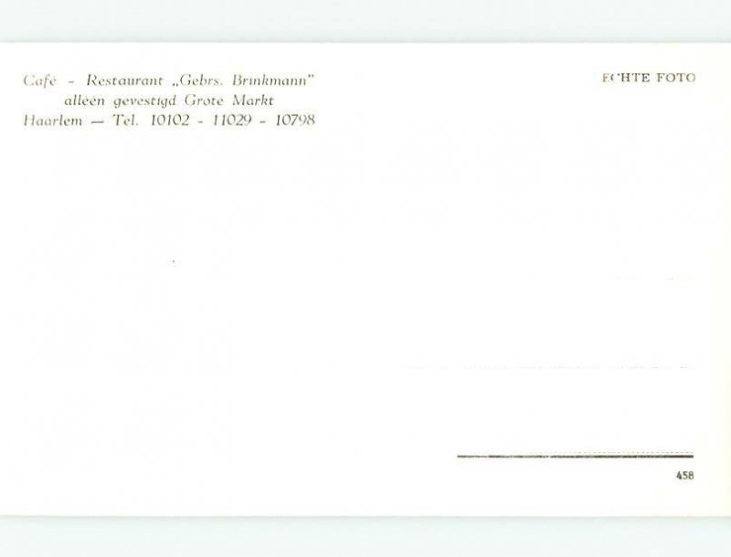 old rppc THREE VIEWS ON ONE POSTCARD Haarlem - Randstad Netherlands HM1576