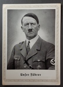GERMANY THIRD REICH ORIGINAL POSTCARD ADOLF HITLER