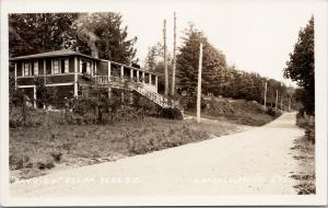 Bayview Selma Park BC British Columbia H. McCall Real Photo Postcard E62