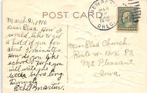 Holiday Easter Post Card Old Vintage Antique 1910