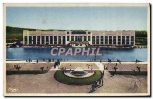 Old Postcard Toulouse The Toulouse municipal pool park The large pool and the...