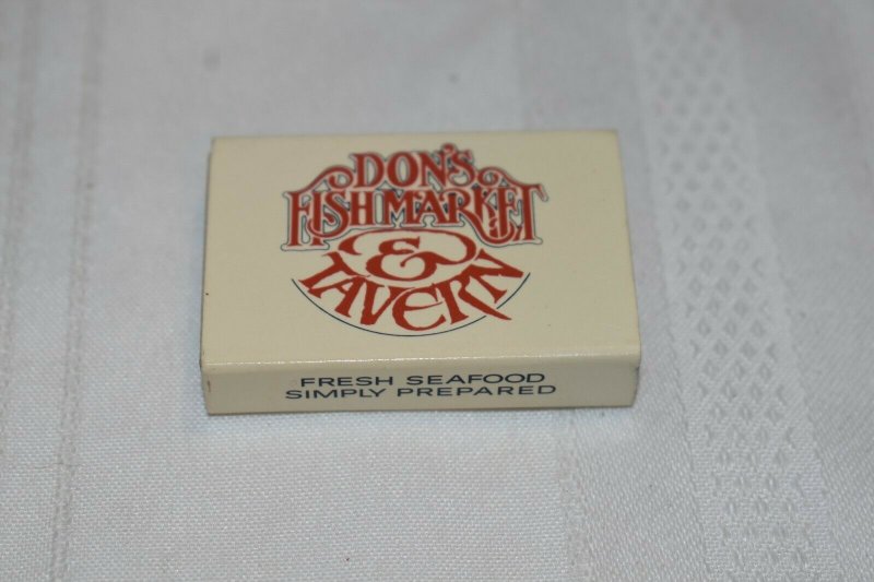 Don's Fishmarket & Tavern Skokie Illinois Matchbox