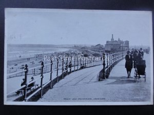 Scotland ABERDEEN Beach & Promenade c1924 Postcard by Valentine 92958