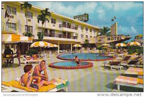 Miami Skyways Motel Pool Miami Florida