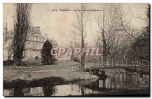 Vannes Old Postcard The prefecture park