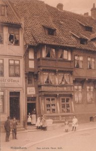 Hildesheim Das Schiefe Haus Crooked House 1631 German Postcard