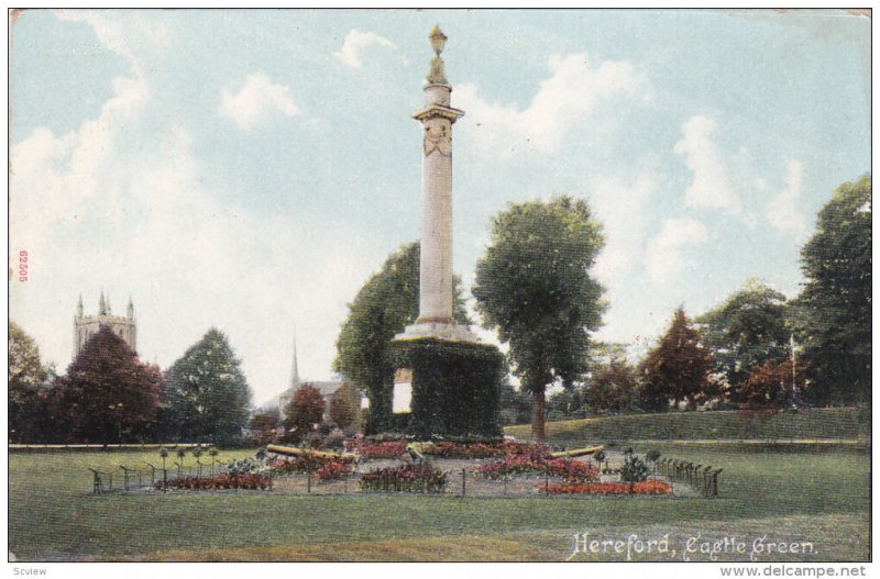 HEREFORD, Herefordshire, England, 1900-1910's; Castle Green