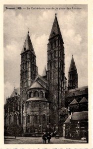 Belgium Tournai La Cathedrale vue de la place des Acacias