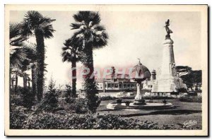 Old Postcard Artistic French Riviera Nice La Jetee Albert I Promenade and Gar...