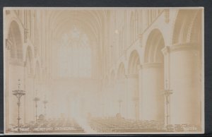 Herefordshire Postcard - The Nave, Hereford Cathedral    RS8688