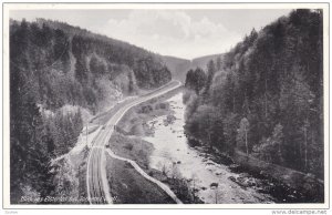 Blick ins Elstertal bei Jocketa / Vogtl. , Germany , PU-1938