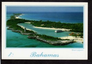 Blue Lagoon Island Beach Snorkeling Nassau Bahamas Postcard