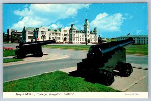Royal Military College, Kingston Ontario Canada, Chrome Postcard