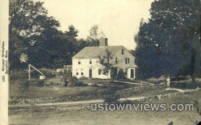 Whittier Birthplace - Haverhill, Massachusetts MA  