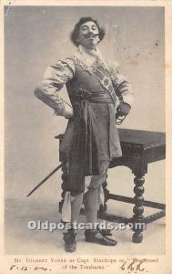 Mr Gilbert Yorke as Capt Stanhope in The Breed of the Treshams 1904 