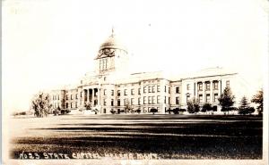 RPPC  HELENA, MT Montana   STATE CAPITOL Building  c1920s   Postcard