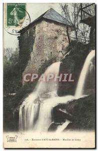 Postcard Old Mill Surroundings d & # 39Aix les Bains Mills of Gresy