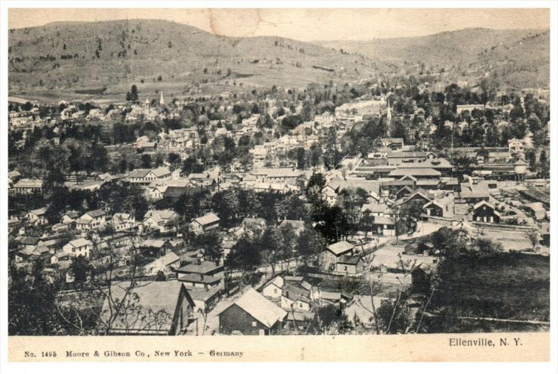 13593   Aerial View of Ellenville  NY