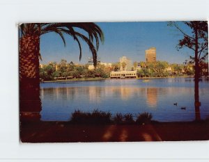 Postcard MacArthur Park, Los Angeles, California