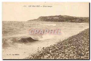 Old Postcard Le Havre Big time