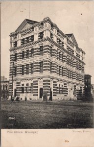 Winnipeg Manitoba Post Office Unused Notman Postcard H54